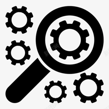 搜索工具系统配置设置图标图标