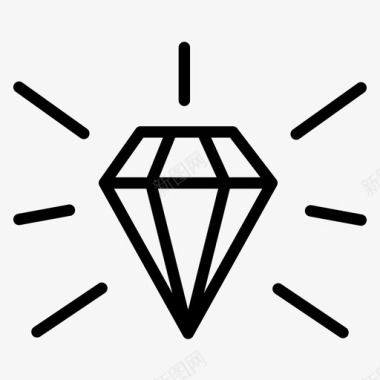 钻石克拉宝石图标图标