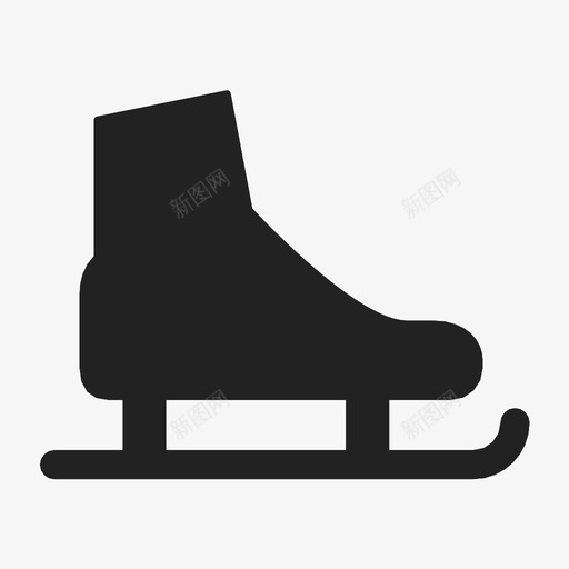 溜冰娱乐季节图标svg_新图网 https://ixintu.com 冬季 冬季运动 娱乐 季节 技巧 溜冰 运动
