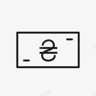 格里夫尼亚钞票货币图标图标