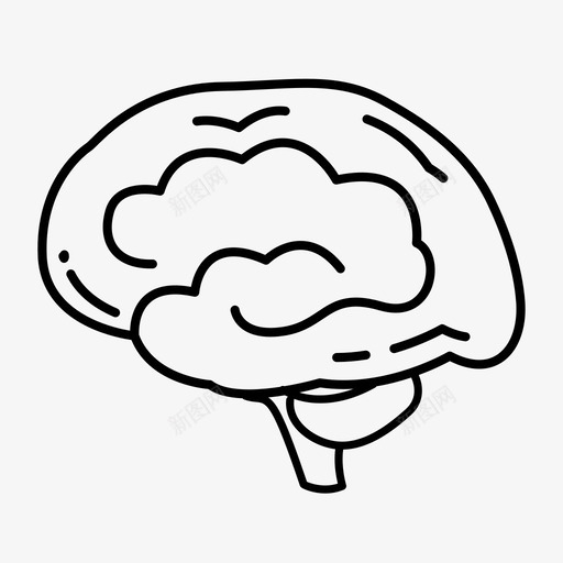 大脑保护生活图标svg_新图网 https://ixintu.com 保护 大脑 头脑 思想 情感 我的日常生活 日常 灰色 生活