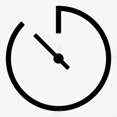 计时器秒表秒图标图标