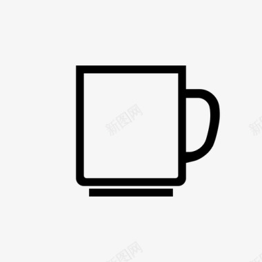 杯子咖啡手图标图标