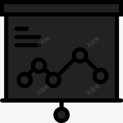 图表演示视频显示幻灯片图标svg_新图网 https://ixintu.com powerpoint 业务 图表 图表演示 工作资料 幻灯片 幻灯片放映 组织 视频显示