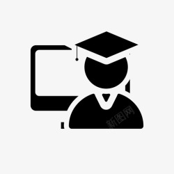 专业炸鸡16年2016年教育部计算机专业学生图标高清图片
