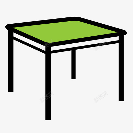 桌子咖啡桌柜台图标svg_新图网 https://ixintu.com 书桌 台面 咖啡桌 家具 小桌子 就餐空间 平面空间 柜台 桌子 桌椅平面图