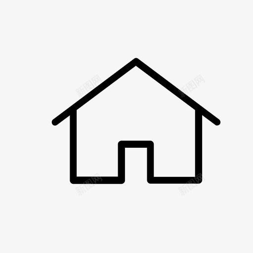 房屋建筑家庭图标svg_新图网 https://ixintu.com 住宅 住房 家 家庭 屋顶 建筑 房屋 顶点一致性概述