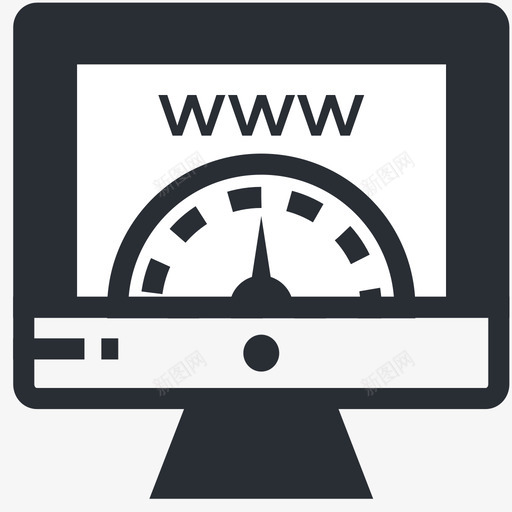 网站速度表搜索引擎优化和营销图标svg_新图网 https://ixintu.com 搜索引擎优化和营销图标 网站速度表