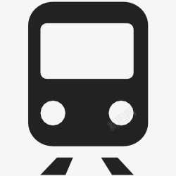黑色铁路火车黑色火车好火车图标高清图片