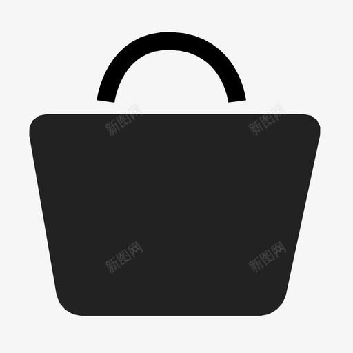 购物袋购物者购买图标svg_新图网 https://ixintu.com 持有 携带 日志 沉重 物品 购买 购物者 购物袋