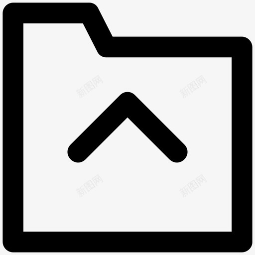 文件夹和开发粗体线图标svg_新图网 https://ixintu.com 文件夹 设计和开发粗体线图标