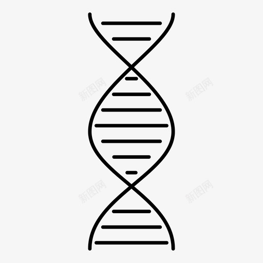 dna遗传螺旋图标svg_新图网 https://ixintu.com dna 医学大纲 基因 染色体 生物学 科学 组成 螺旋 谱系 遗传 遗传学 遗传密码