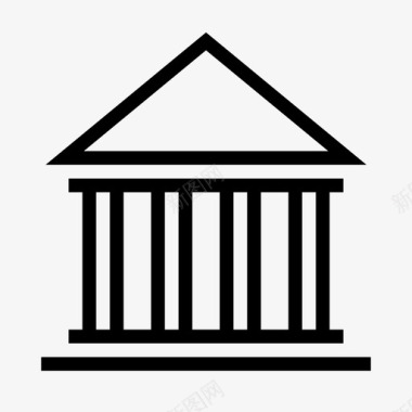 银行针尖万神殿图标图标