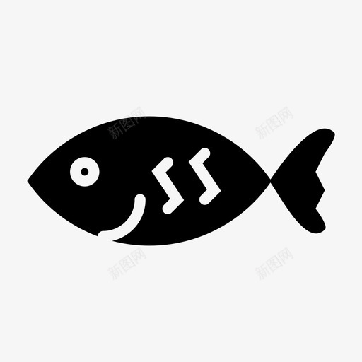 鱼晚餐图标svg_新图网 https://ixintu.com 晚餐 鱼