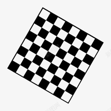 棋盘下棋棋子图标图标