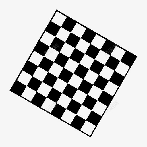 棋盘下棋棋子图标svg_新图网 https://ixintu.com 下棋 室内游戏 平面 棋子 棋盘 策略