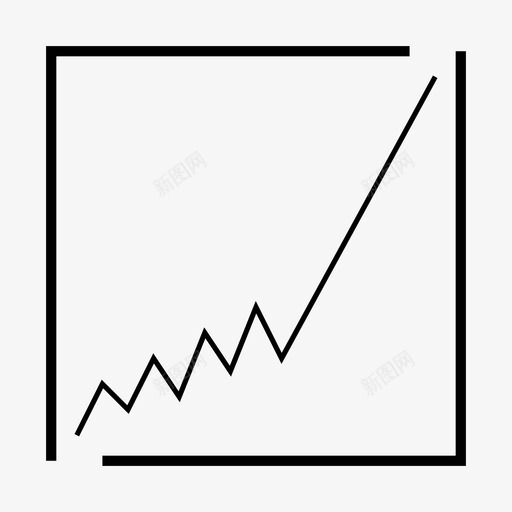 利润图折线图图标svg_新图网 https://ixintu.com 利润图 折线图