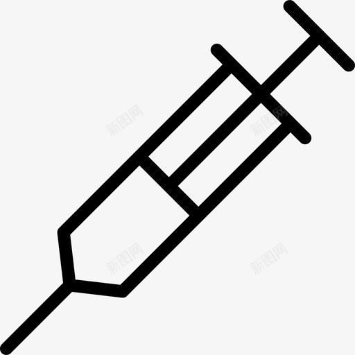 注射器医生流感图标svg_新图网 https://ixintu.com 医学 医生 治疗 注射 注射器 流感 疫苗接种 药物 药物概述