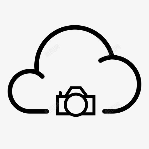 云端摄像机大型娱乐图标svg_新图网 https://ixintu.com 云端摄像机 云联网 大型 娱乐 摄影 转载