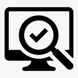 搜索完成完全搜索彻底查看显示结果图标高清图片