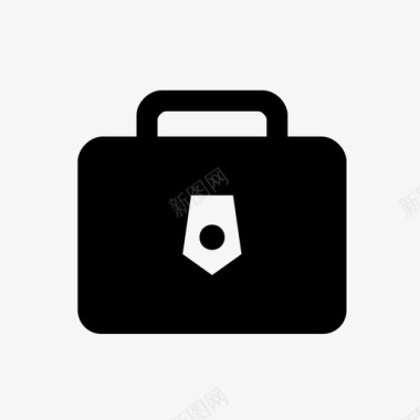 公文包手提箱物品图标图标