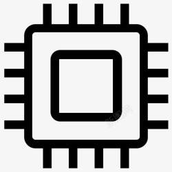 英特尔迅驰标志处理器芯片amd微处理器图标高清图片