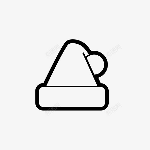圣诞帽圣诞礼物图标svg_新图网 https://ixintu.com 假日 四季狂欢 圣诞 圣诞帽 圣诞系列 礼物 雪