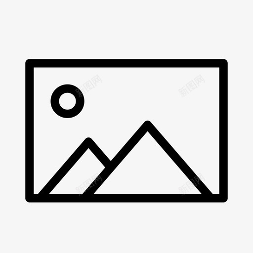 图像照片图标svg_新图网 https://ixintu.com 信息 免提 动作 图像 图片 媒体 平滑动作 照片 遮蔽 镜头 预测