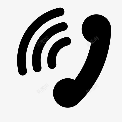 电话扬声器信号图标svg_新图网 https://ixintu.com voip 信号 名片 手机 扬声器 电话 电话号码 联系人 通信 铃声