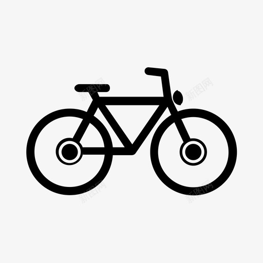 自行车双轮车比赛图标svg_新图网 https://ixintu.com 两轮车 交通 双轮车 比赛 自行车 运动