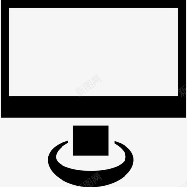 显示器屏幕空工具用具现代屏幕图标图标