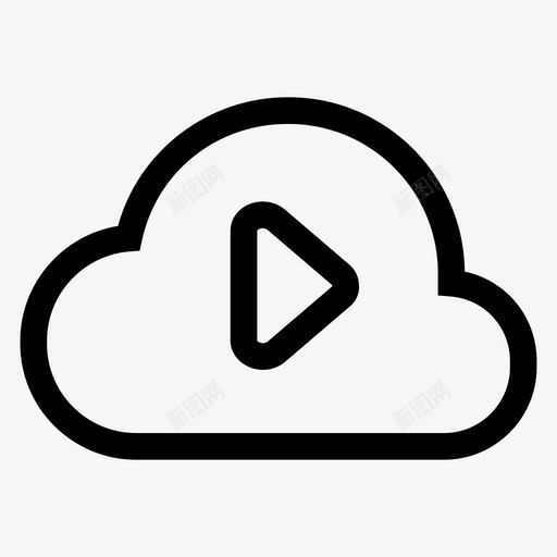 云播放设置电源图标svg_新图网 https://ixintu.com ios云 云工作 云播放 云移动 参与 开始 电源 设置