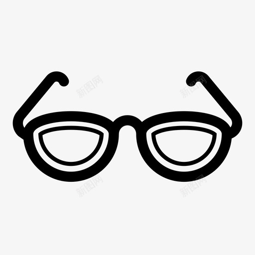 眼镜配件隐形眼镜图标svg_新图网 https://ixintu.com 时尚 极客 眼镜 视觉 配件 隐形眼镜