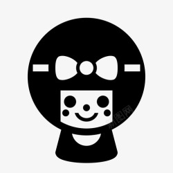 牛掌佬蘑菇微笑卡瓦伊图标高清图片