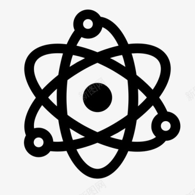 原子图表化学图标图标