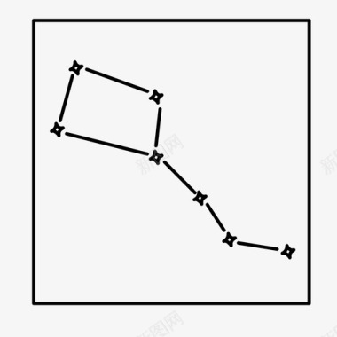 大熊星座出售图标图标