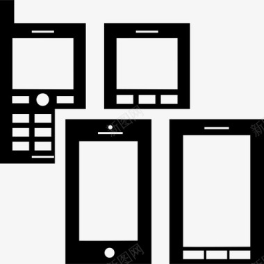 手机品种工具用具现代屏幕图标图标