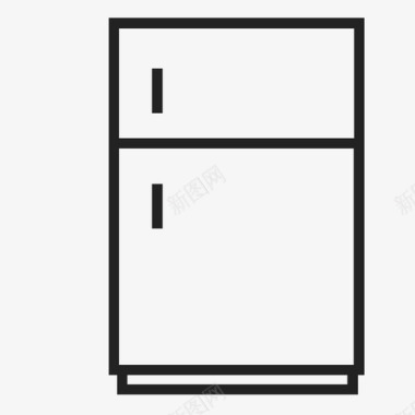 冰箱冷库烹饪图标图标