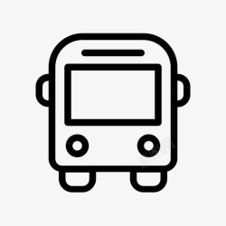 抢乘客的公交车公交车乘客多学校交通工具多图标高清图片