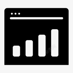 excel会计条形图网络搜索引擎优化图标高清图片