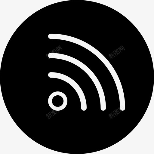 wifi宽带连接图标svg_新图网 https://ixintu.com android用户界面第一卷的区别 wifi 互联网 信号 宽带 无线 网络 软件 连接