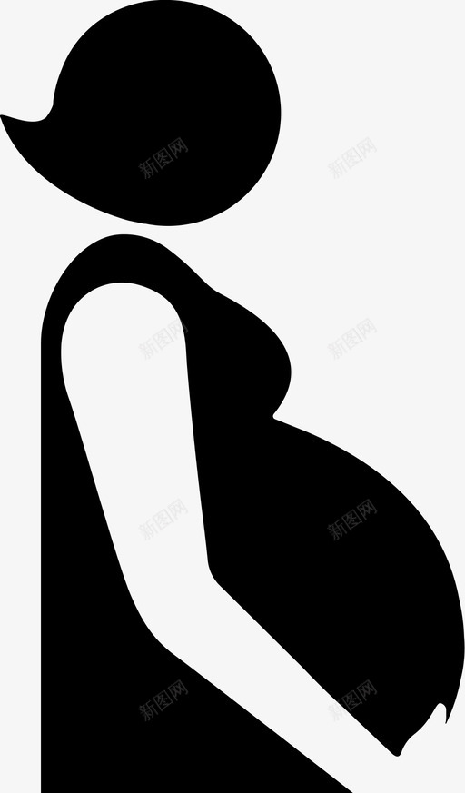 怀孕有孩子怀孕者图标svg_新图网 https://ixintu.com 产妇 多产 妇女 婴儿 寨卡 怀孕 怀孕者 有孩子 母亲 生育