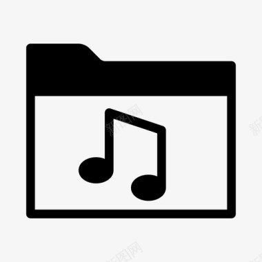 音乐文件夹相册音频图标图标