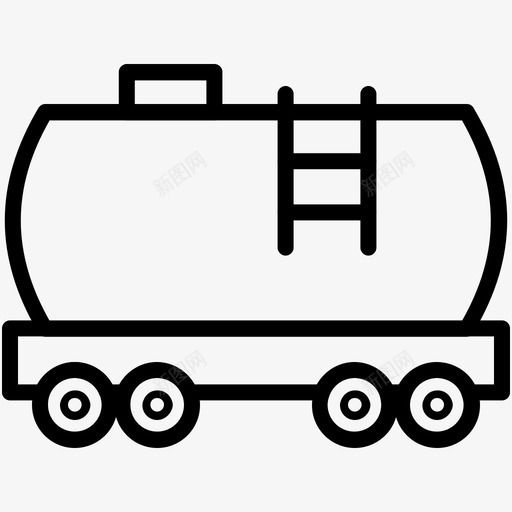 硬币坦克船运图标svg_新图网 https://ixintu.com 发动机 坦克 大 工业矢量线图标 梯子 硬币 船运 货运 货运列车 车轮 铁路运输