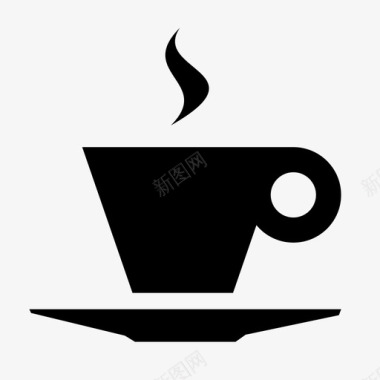 咖啡杯星巴克汤图标图标