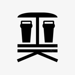汽车园招租啤酒花园庇护所酒吧图标高清图片