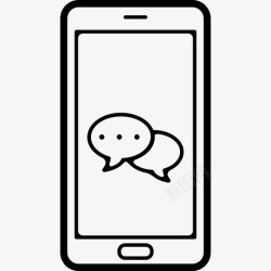 聊天工具和用具电话聊天工具用具手机图标高清图片
