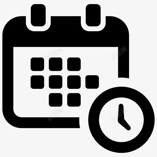 时间表研究计划图标svg_新图网 https://ixintu.com 信息 品牌 商业搜索引擎优化第四卷 增加 实验室 日期 时钟 时间 时间表 研究 计划