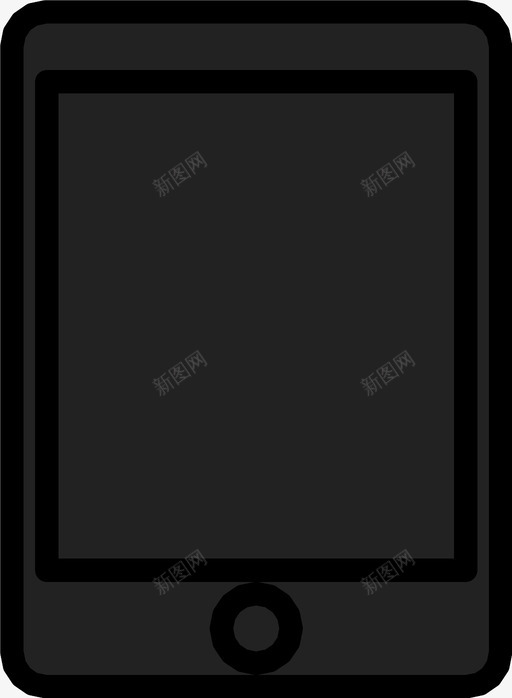 平板电脑苹果设备图标svg_新图网 https://ixintu.com ipad kindle mini 娱乐设备 小型电脑 平板电脑 现代科技 苹果 设备