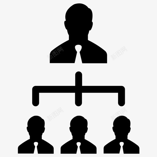 管理人员of图标svg_新图网 https://ixintu.com businesspeople businessseovol4管理 company group hierarchy many of team 业务人员 人员 公司 团队 管理